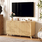 VINGLI Modern TV Stands for 65 inch tvs, Mid Century TV Stand - Image 6