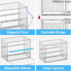 Clear Acrylic Figure Display Case - Image 6