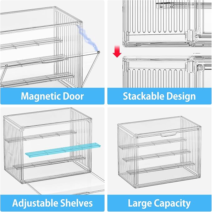 Clear Acrylic Figure Display Case - Image 6