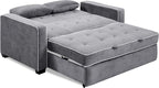 Serta Ainsley 72.6" Convertible Sleeper Sofa, Queen Size, Dreamcoil Comfort - Image 5