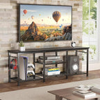 YGEOMER TV Stand for TVs Up to 55 Inch, Entertainment Center for Living Room - Image 6