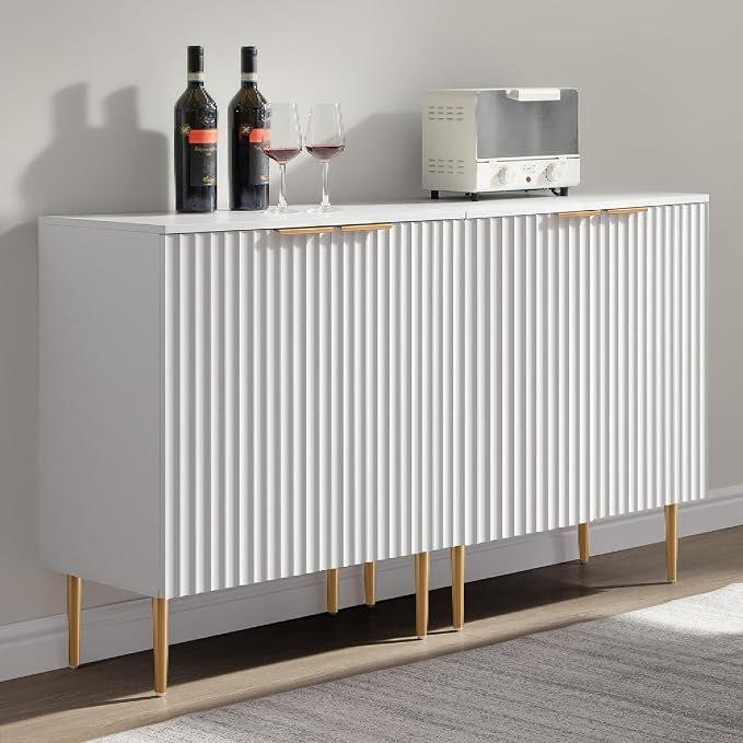 SICOTAS 57" Modern Sideboard Buffet Cabinet by SICOTAS