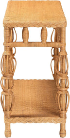 Bali & pari Dolby Natural Rattan Console Table - Image 5