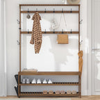 AMBIRD 6-in-1 Bamboo Hall Tree - Image 2
