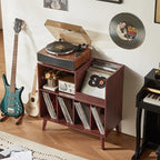 LELELINKY Large Record Player Stand, Turntable Stand - Image 7