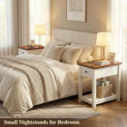 Narrow End Table Set of 2 with Charging Station - Image 6