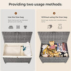 Honjourai Wicker Storage Basket - Image 6
