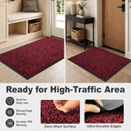 Super Absorbent Front Door Mat, 29.5" x 17", Non-Slip Washable Indoor Doormats - Image 7