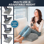 ComfiLife Foot Rest for Under Desk at Work – Adjustable Height Memory Foam Foot - Image 5