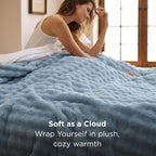 Bedsure 3D Fleece Bubble Blanket - Image 2