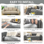 VClife Boho Chic Couch Cover, Soft Chenille Couch Covers - Image 6