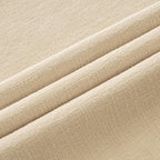 MIULEE Beige Chenille Couch Throw Pillow Covers, 20x20 | Set of 2, Soft Neutral - Image 2