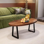 Bench Table Legs 16 Inch, Trapezoid Heavy Duty Metal Coffee Furniture Legs Set - Image 3