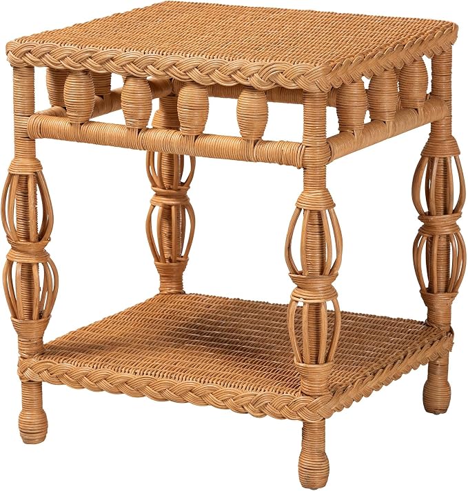 Bali & pari Dolby Natural Rattan End Table by balipari