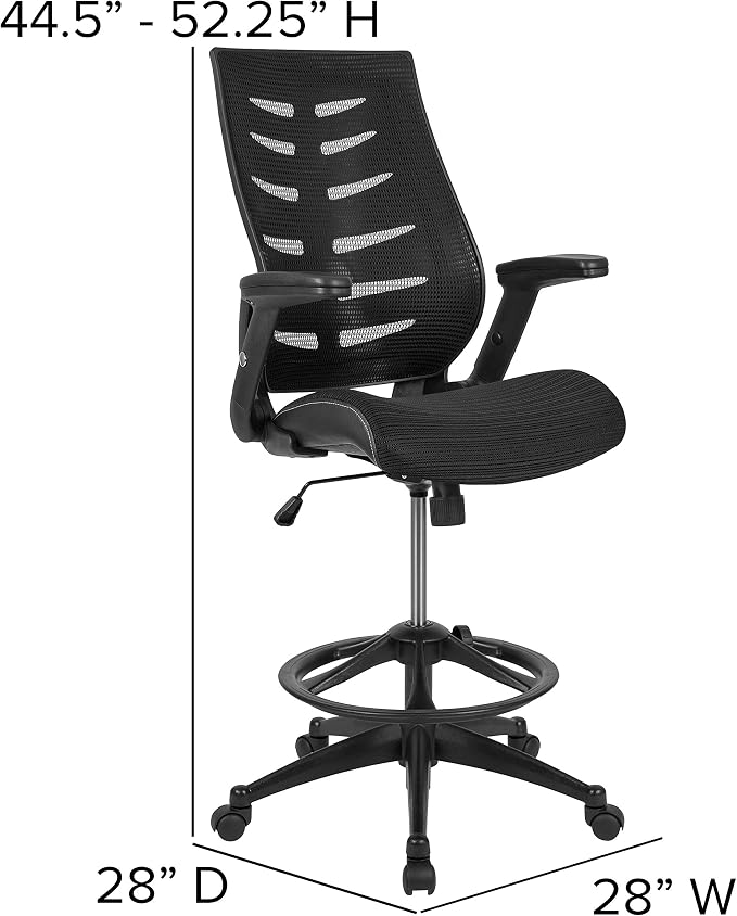 Flash Furniture Kale High-Back Ergonomic Mesh Office Chair - Image 3