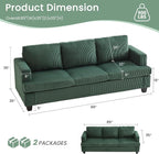 YOUDENOVA Sofa, Modern Comfy Couches - Image 2