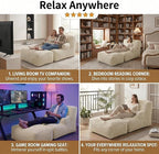 6FT Large Bean Bag Chair Lounger - Image 7