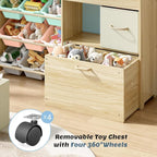 EXPERLAM Toy Storage Organizer for Kids, 9-Bin Toy Organizer - Image 4