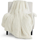 Bedsure GentleSoft Fluffy Cream Throw Blanket Decorative Blankets by Unknown