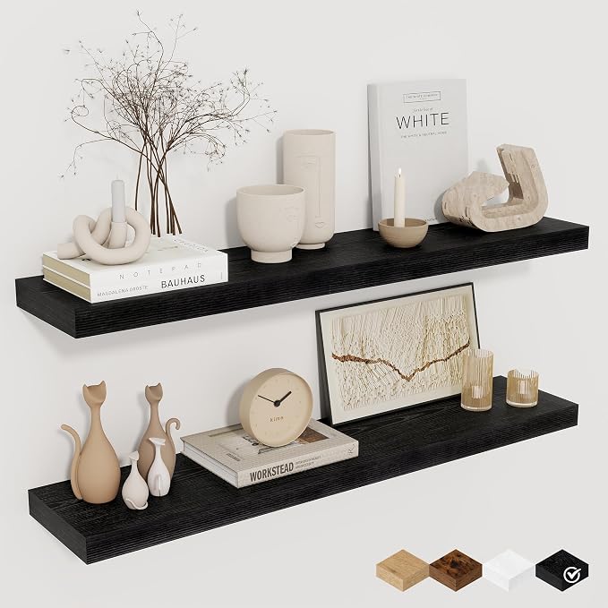 Fun Memories 32Inch Floating Shelves by FunMemories