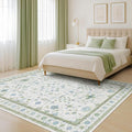 Oushak Area Rug for Bedroom 5x7 by HazoHaus