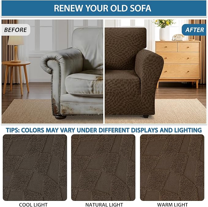 ZNSAYOTX 1 Piece Stretch Chair Cover - Image 5