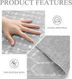 Lahome Moroccan Washable Rug Runner 2x10 Non-Slip Runner Rug - Image 5