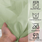Sheer Curtains 78 inches Long 2 Panels Set - Image 4