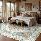 RELEANY Washable Area Rug, Large 10'x12', Water Repellent, Pet Friendly - Image 3