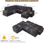 Modular Sectional Sleeper Sofa - Image 3