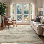 5x7 Ft Abstract Area Rugs for Living Room, Soft Non-Slip Modern Washable Rugs - Image 3