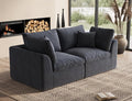ohllob 78.9" Loveseat Sofa, Cloud Boneless Couches by Ohllob