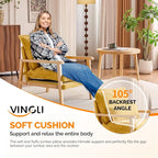 VINGLI Mid-Century Modern Cloud Accent Armchairs set of 2 - Image 6