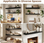 FLYJOE Floating Shelves for Wall, 30 Inch Floating Shelves Set of 2, Kitchen - Image 7