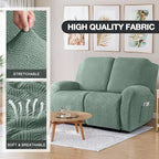 Timeles Recliner Covers Recliner Loveseat Covers Reclining Couch Covers Sofa - Image 2