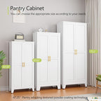 GAIOUS Metal Pantry Cabinet, Kitchen Pantry Storage Cabinets - Image 9