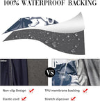 8Pcs Outdoor Cushion Covers, Elastic Patio Cushion Covers | Washable, - Image 4