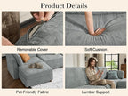 150'' Oversized Modular Sectional Sofa - Image 5