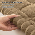 Smiry Couch Cover for Dogs, Non Slip Fuzzy Pet Sofa Arm Covers Washable | Sofa - Image 2