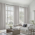 Topfinel 84 Inch Longth 40 Inch Wide 100% Blackout Linen Curtains 2 Panels Set - Image 4