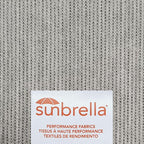 Sunbrella Outdoor Deep Seat & Back Cushion Set, 24 x 24 Inch Water Repellent - Image 2