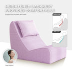 Giant Bean Bag Chair for Adults, Corduroy Chaise Lounge - Image 3