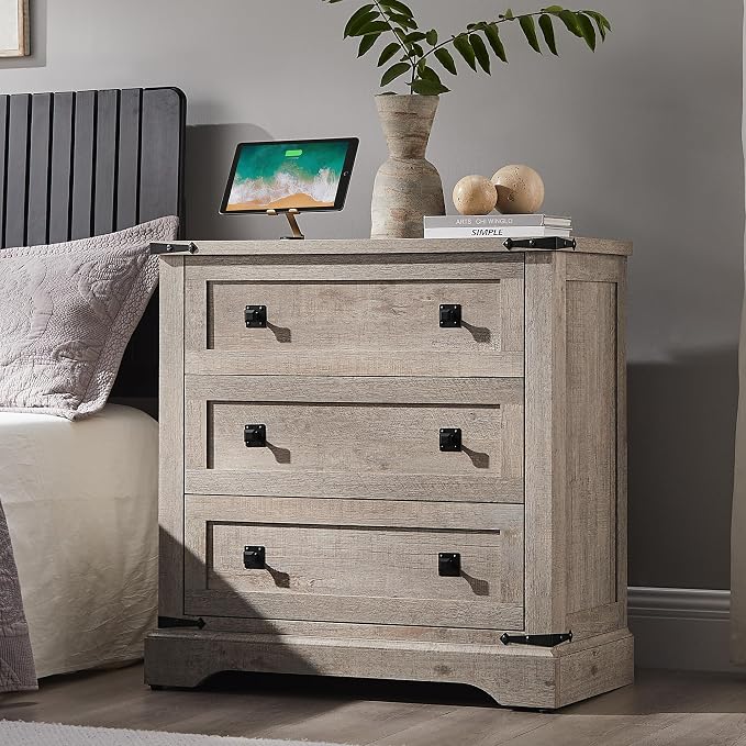 T4TREAM 32" Farmhouse Nightstand by T4TREAMFurniture