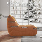 WHGBJA Bean Bag Chairs for Adults, Memory Foam Couch Loveseat Sofa Chair - Image 5