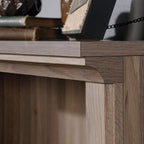 Sauder Miscellaneous Storage 3-Shelf Bookcase/ Book shelf, Salt Oak finish - Image 7