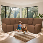 100% Waterproof Sectional Recliner Couch Covers - Image 2