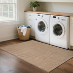 3x5 ft Area Rug Entryway Runner Kitchen Rugs Non Slip Washable Brown | Boho - Image 8