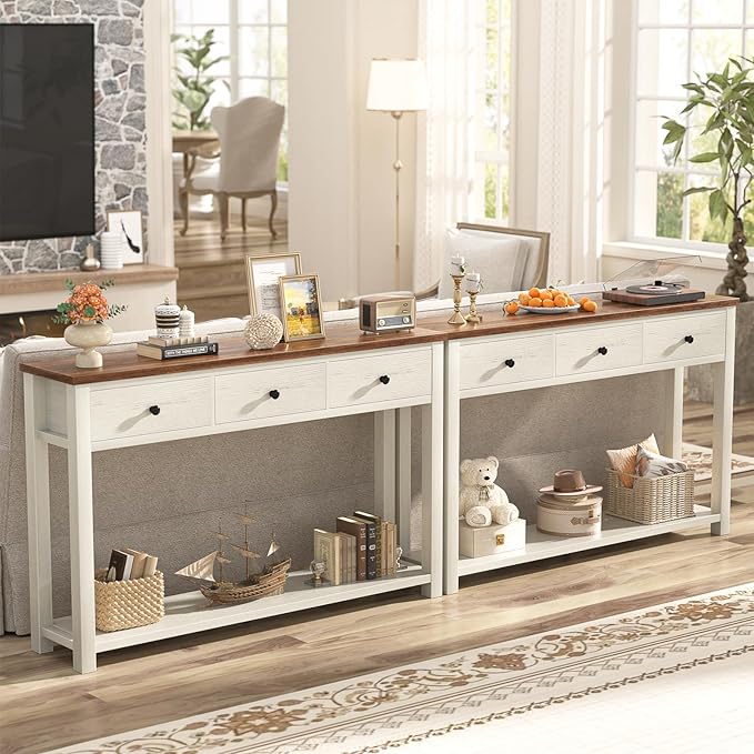 Homieasy Farmhouse Console Table - Image 4