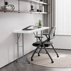 VINGLI 4 FT Narrow Folding Table, Home Work - Image 10