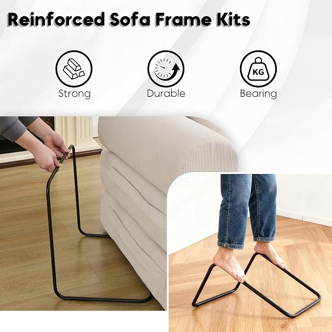 ZEIINPA Convertible Sleeper Sofa Bed - Image 5